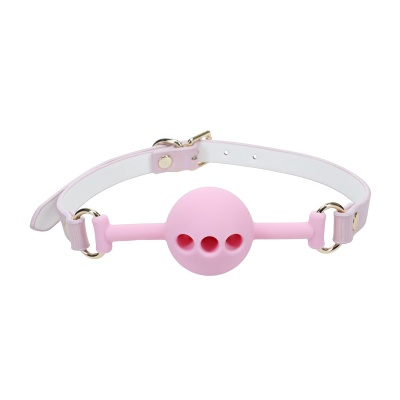 Paris Collection - Silicone Ball Gag - Pink - 1