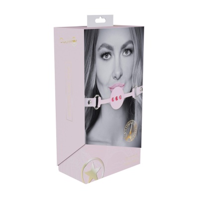 Paris Collection - Silicone Ball Gag - Pink - 1 2