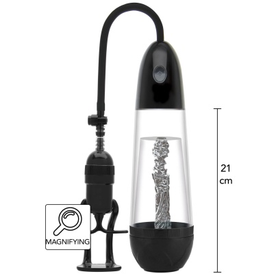 Hidden Desire Fusion X Magnifying Sleeve Penis Pump - 1 2