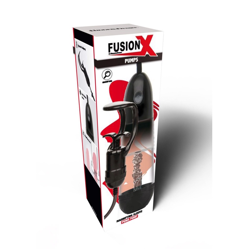 Hidden Desire Fusion X Magnifying Sleeve Penis Pump - 10