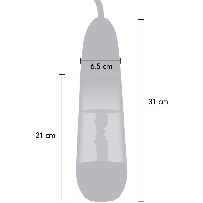 Hidden Desire Fusion X Magnifying Sleeve Penis Pump - 16