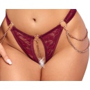 Open Top & Thong red XL - 7
