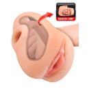 Masturbator Pussy Pounder Squeeze Stroker – konstrukcja Squeeze Core, kanał penetracji 17 cm - 4