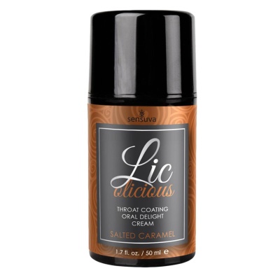 Sensuva - Lic-o-licious Oral Delight Cream Salted Caramel 50 - 1