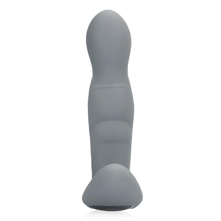 Rotating Prostate Stimulator with Remote Control - Gotham Grey - 4