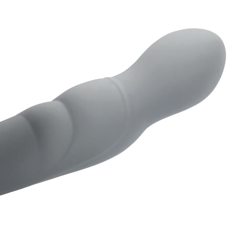 Rotating Prostate Stimulator with Remote Control - Gotham Grey - 6