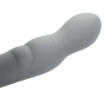 Rotating Prostate Stimulator with Remote Control - Gotham Grey - 6