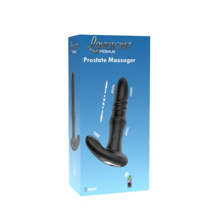 Masażer prostaty LS03 12 cm czarny - 1