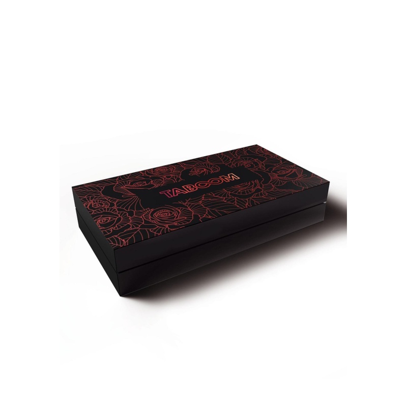 Wild Roses Wrist Cuffs Black - 4