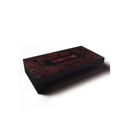 Wild Roses Wrist Cuffs Black - 4