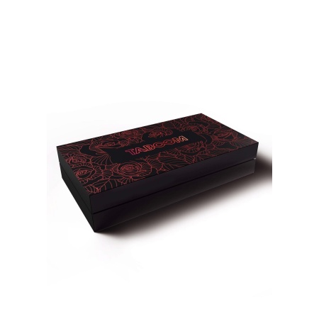 Wild Roses Wrist Cuffs Black - 11