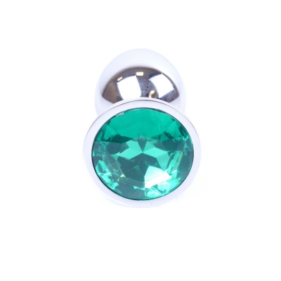 MyLove Toys - Jewellery Silver PLUG- Green - 1