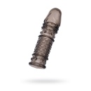 Nakładka na penisa XLover - pogrubiająca i stymulująca, TPE, 13,5 cm - 1