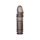 Nakładka na penisa XLover - pogrubiająca i stymulująca, TPE, 13,5 cm - 2