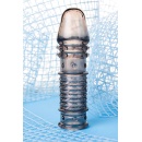 Nakładka na penisa XLover - pogrubiająca i stymulująca, TPE, 13,5 cm - 3