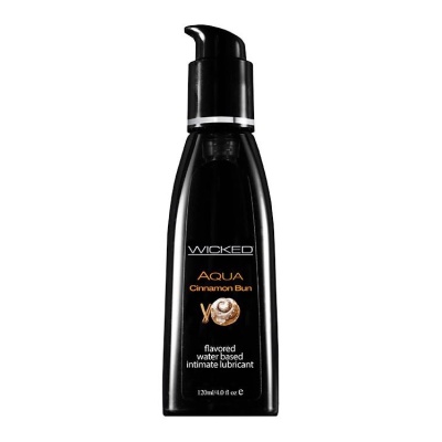 WICKED AQUA CINNAMON BUN FLAVORED 120ML - 1