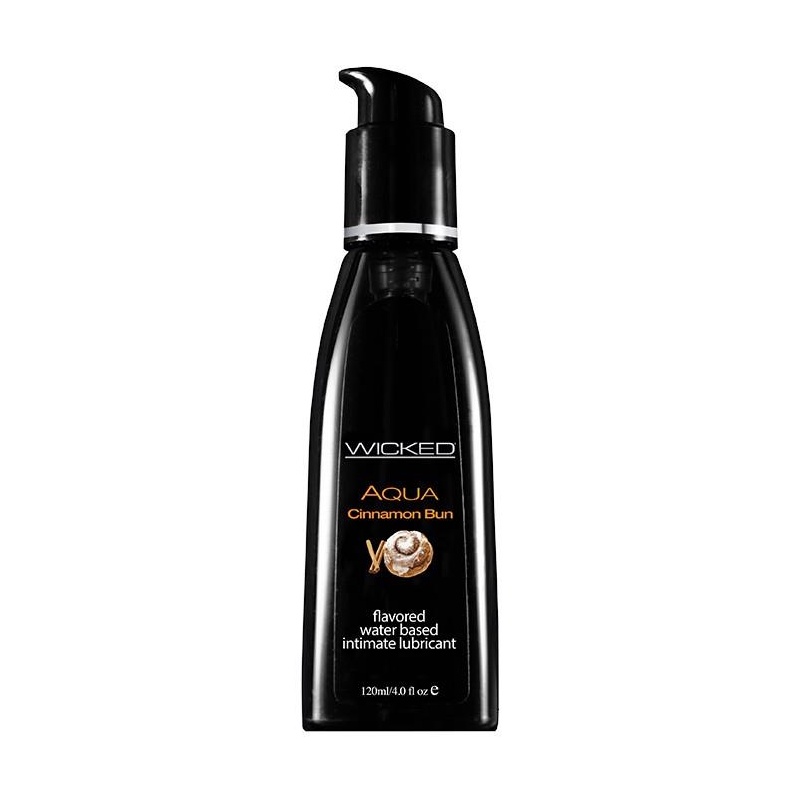 WICKED AQUA CINNAMON BUN FLAVORED 120ML - 1