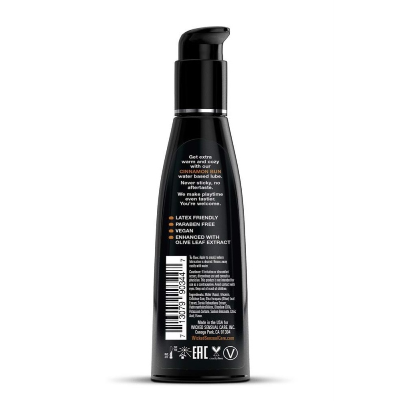 WICKED AQUA CINNAMON BUN FLAVORED 120ML - 2