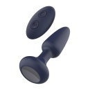 Venus - obrotowy plug analny z pilotem, obrotowe kulki, silikon i ABS, 14,5 cm - 3