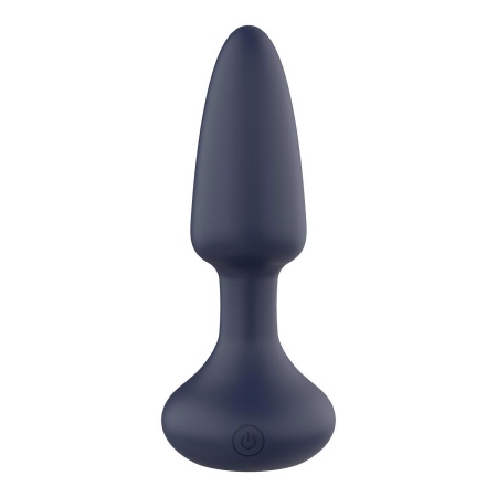 Venus - obrotowy plug analny z pilotem, obrotowe kulki, silikon i ABS, 14,5 cm - 4