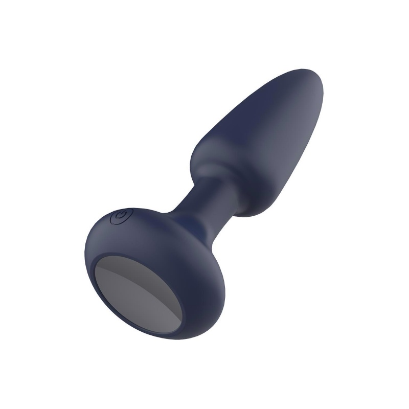 Venus - obrotowy plug analny z pilotem, obrotowe kulki, silikon i ABS, 14,5 cm - 5
