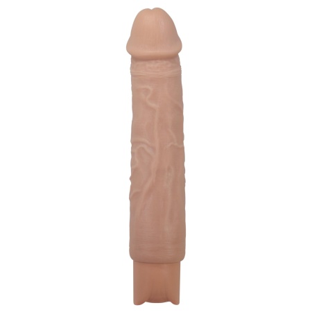Rufus — realistyczny wibrator dildo: 10 trybów wibracji, TPE, 23,8 cm - 3