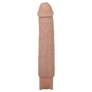 Rufus — realistyczny wibrator dildo: 10 trybów wibracji, TPE, 23,8 cm - 3
