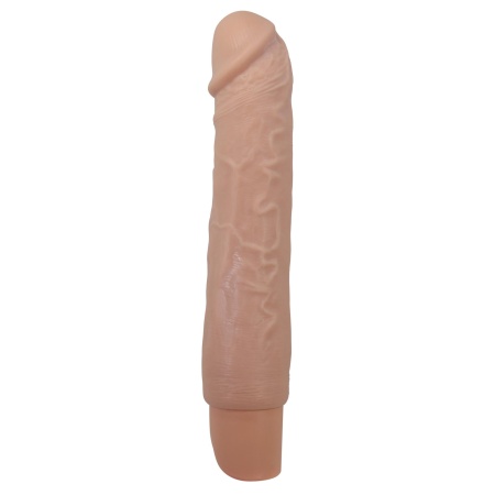 Rufus — realistyczny wibrator dildo: 10 trybów wibracji, TPE, 23,8 cm - 4