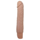 Rufus — realistyczny wibrator dildo: 10 trybów wibracji, TPE, 23,8 cm - 4