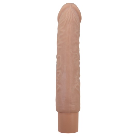 Rufus — realistyczny wibrator dildo: 10 trybów wibracji, TPE, 23,8 cm - 5
