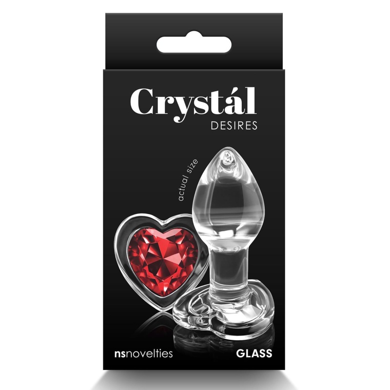 CRYSTAL DESIRES RED HEART SMALL - 1