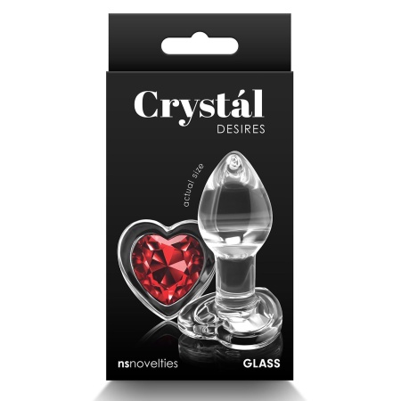 CRYSTAL DESIRES RED HEART SMALL - 1