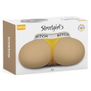 Masturbator Streetgirl's 13 z stringiem 28,5x16,5x12 cm beżowy - 1