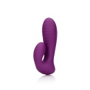 Ultramiękki wibrator punktu G LOVE065PUR - 2 silniki, 13,3 cm - 1