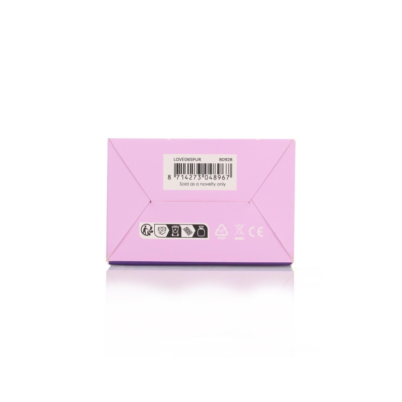 Ultramiękki wibrator punktu G LOVE065PUR - 2 silniki, 13,3 cm - 7