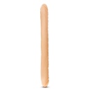 B YOURS 18INCH DOUBLE DILDO BEIGE - 3