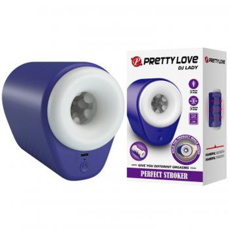 Masturbator Dj Lady z technologią ściskania i wibracji - 1