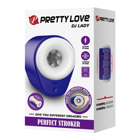 Masturbator Dj Lady z technologią ściskania i wibracji - 2