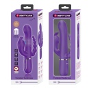 Cammy Dark Purple - wibrator króliczek 4-in-1: stymulacja pochwowa, łechtaczkowa i analna (7 funkcji wibracji, 4 programy rotacj - 12