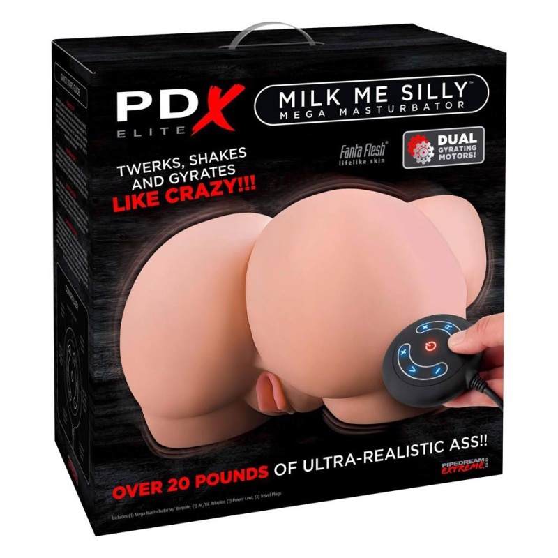 Tors masturbator Milk Me Silly – napęd obrotowy, 31 × 30 × 18 cm - 1
