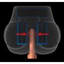 Tors masturbator Milk Me Silly – napęd obrotowy, 31 × 30 × 18 cm - 4