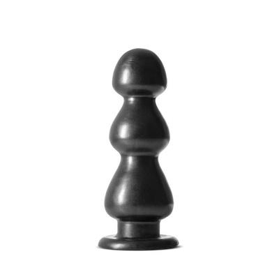 Fierce Carbon Metallic Black - wtyczka analna z trzema zwężanymi sekcjami i systemem Lock On, 25,4 cm - 1 2