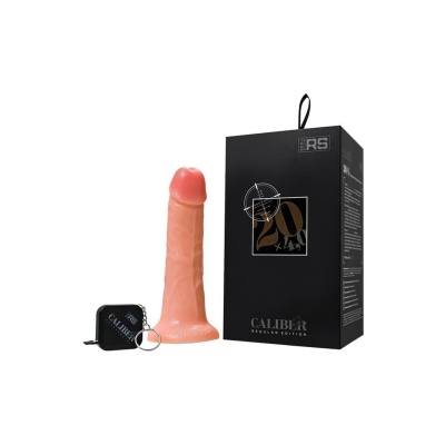 Realistic dildo Caliber 20/4 , PVC, flesh,  length 20cm, diameter 4cm - 1