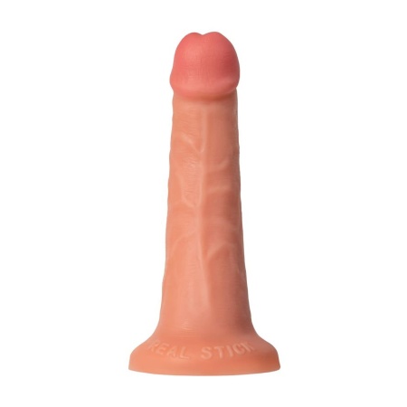 Realistyczny dildo RealStick CALIBER 20/4 z przyssawką, PVC, 20 cm długości x 4 cm średnicy - 2