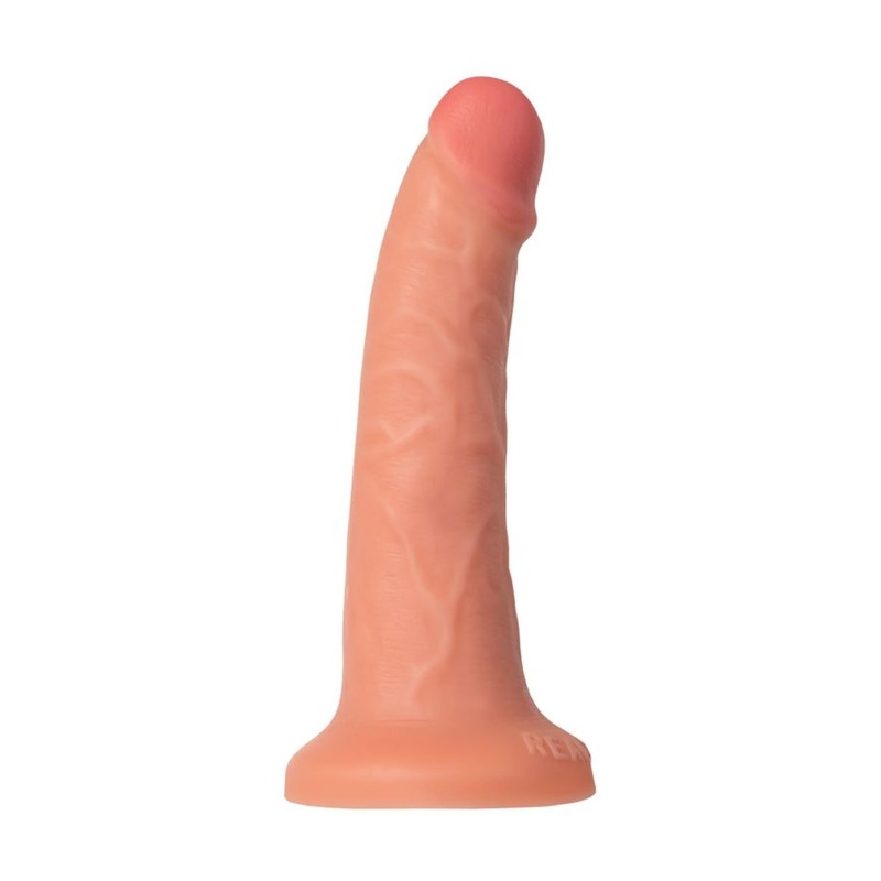 Realistyczny dildo RealStick CALIBER 20/4 z przyssawką, PVC, 20 cm długości x 4 cm średnicy - 4