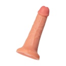 Realistyczny dildo RealStick CALIBER 20/4 z przyssawką, PVC, 20 cm długości x 4 cm średnicy - 5