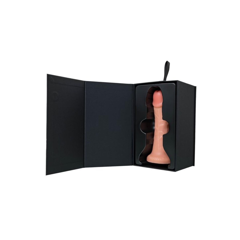 Realistyczny dildo RealStick CALIBER 20/4 z przyssawką, PVC, 20 cm długości x 4 cm średnicy - 9
