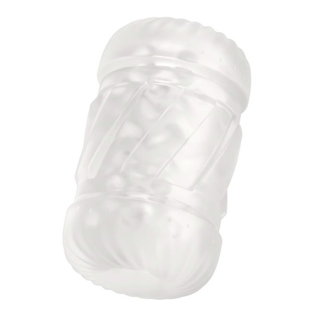 Wymienna wkładka WYNE Sleeve No. 10 - segmentowana, elastyczna struktura stymulująca z TPE, dł. 11,5 cm, śr. wewn. 2 cm - 2
