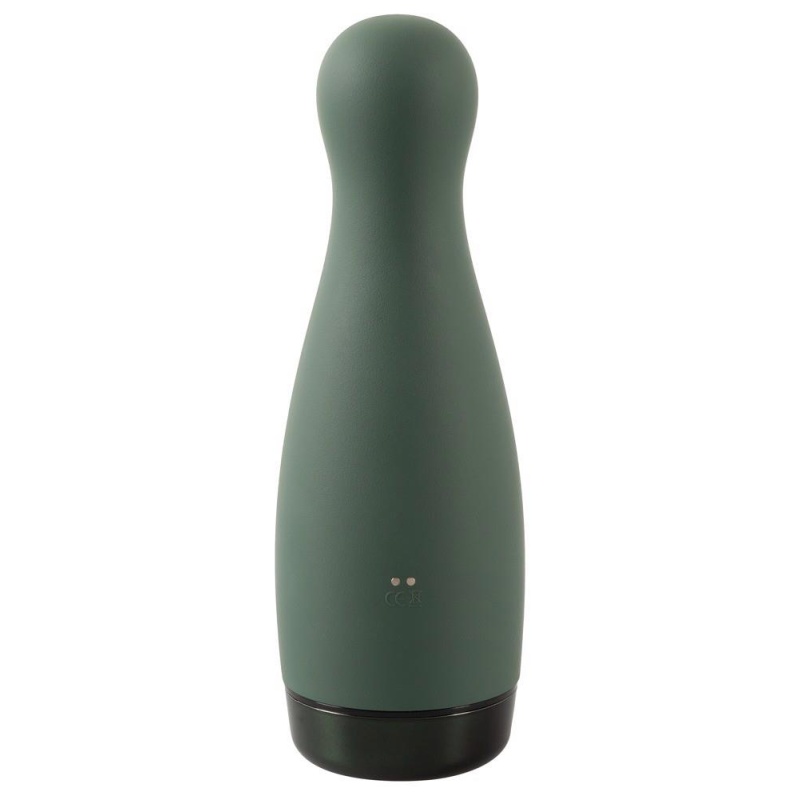 Masturbator Rebel 2 Functions – ssanie i wibracje, wbudowany akumulator USB, długość 25,8 cm, głębokość 14 cm - 4