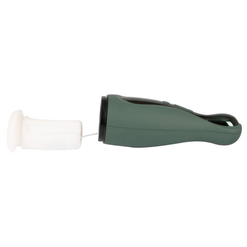 Masturbator Rebel 2 Functions – ssanie i wibracje, wbudowany akumulator USB, długość 25,8 cm, głębokość 14 cm - 7